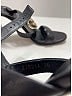 Gucci 100% Leather Black Sandals Size EU (IT) 36 / US 6 - photo 3