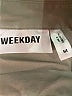 Weekday 100% Cotton Solid Green Long Sleeve Button-Down Shirt Size M - photo 7