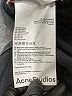 Acne Studios 100% Cotton Black Oversized Denim Jacket  Size XS - photo 12