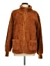 Staccato 100% Polyester Brown Faux Fur Jacket Size M - photo 1