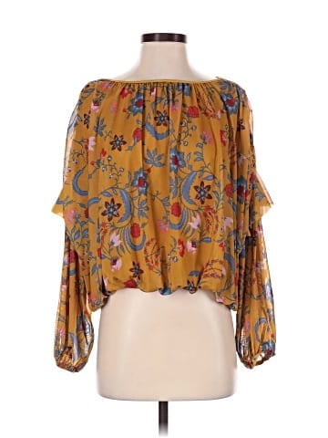 Free People 3/4 Sleeve Blouse (view 1)
