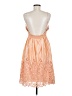 BCBGMAXAZRIA 100% Silk Orange Cocktail Dress Size M - photo 2