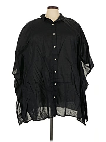 Lands' End 3/4 Sleeve Blouse (view 1)