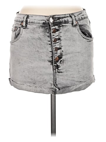 One Denim Skirt (view 1)