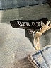 Ser.O.Ya Blue Denim Jacket Size XL - photo 6