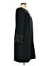 J.Crew 100% Polyester Black Casual Dress Size 6 - photo 4