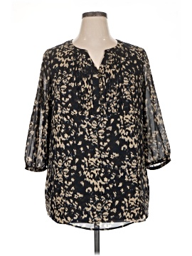 Coldwater Creek 3/4 Sleeve Blouse