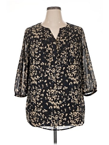 Coldwater Creek 3/4 Sleeve Blouse (view 1)