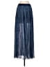 BCBGMAXAZRIA 100% Polyester Blue Casual Skirt Size S - photo 2