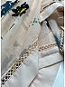 Self-Portrait 100% Polyester Print Ivory Cocktail Dress Size 2 - photo 10