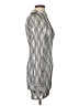 Silence and Noise Chevron-herringbone Silver Cocktail Dress Size XS - photo 4