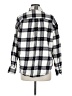Levi's 100% Cotton Plaid Gray Long Sleeve Button-Down Shirt Size M - photo 2