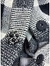 Self-Portrait Plaid Gray Black Jacket Size S - photo 9