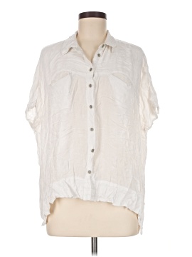 Free People Short Sleeve Blouse