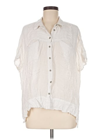 Free People Short Sleeve Blouse (view 1)