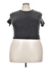 Unbranded Gray Short Sleeve Turtleneck Size 3X - photo 1