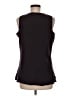 Coldwater Creek 100% Polyester Purple Sleeveless Blouse Size M - photo 2