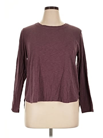 KIRKLAND Signature 3/4 Sleeve T-Shirt (view 1)