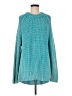 Free People 100% Cotton Teal Pullover Sweater Size M - photo 1