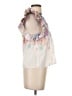 Lavender Brown 100% Tencel White Sleeveless Blouse Size XS - photo 4