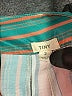 Tiny 100% Polyester Stripes Teal Casual Pants Size 2 - photo 7