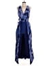 Kay Unger Blue Jumpsuit Size 6 - photo 1