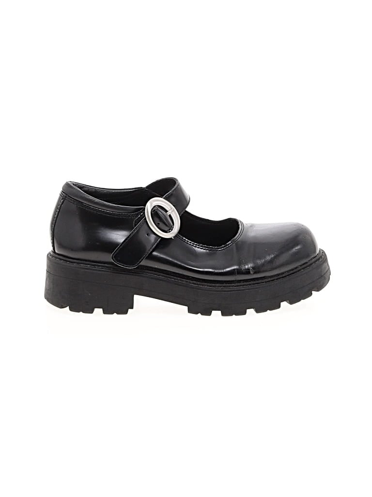 Pre-owned Vagabond Flats In Black