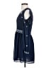 Aqua 100% Polyester Blue Casual Dress Size XS - photo 5