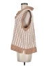 Unbranded Houndstooth Tan Sweater Vest Size M - photo 5