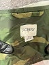 J.Crew Factory Store 100% Polyester Camo Green Raincoat Size S - photo 6
