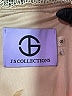 JS Collections 100% Polyester Metallic Gold Cocktail Dress Size 8 - photo 4