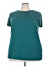 Torrid Teal Short Sleeve T-Shirt Size 3X Plus (3) - photo 1
