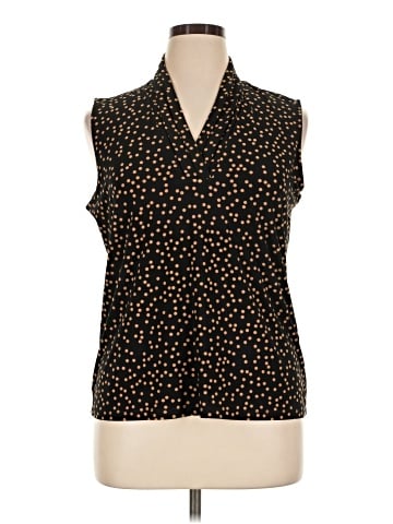 Anne Klein Sleeveless Blouse (view 1)