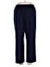 Alfred Dunner 100% Polyester Solid Blue Casual Pants Size 16 - photo 2