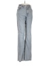 Zara Chevron-herringbone Gray Jeans Size 28 waist - photo 1