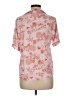 Old Navy Print Pink Short Sleeve Blouse Size M - photo 2