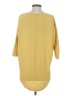 Express 100% Cotton Yellow Pullover Sweater Size S - photo 2