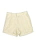Topshop 100% Cotton Paisley Ivory Shorts Size 4 - photo 1