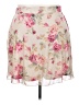 Torrid 100% Polyester Floral Ivory Casual Skirt Size 3X Plus (3) - photo 2