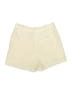 Topshop 100% Cotton Paisley Ivory Shorts Size 4 - photo 2