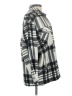 Zara Plaid Gray Coat Size S - photo 4