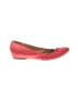 J.Crew Color Block Red Flats Size 7 1/2 - photo 1