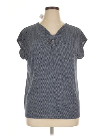 Ann Taylor Factory Short Sleeve Blouse (view 1)
