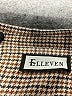 Elleven 100% Polyester Houndstooth Brown Blazer Size S - photo 6