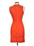 Maje Orange Cocktail Dress Size Lg (3) - photo 2