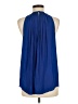 Ramy Brook 100% Polyester Blue Sleeveless Blouse Size M - photo 2