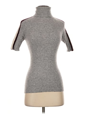 Aqua Cashmere Pullover Sweater (view 1)