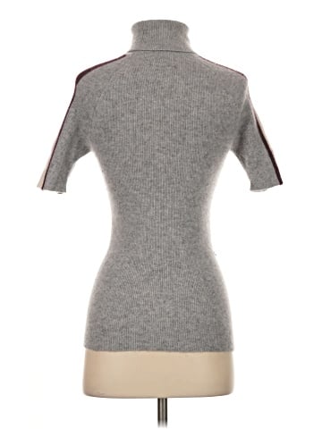 Aqua Cashmere Pullover Sweater (view 2)