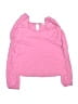 Crewcuts 100% Cotton Pink Long Sleeve Blouse Size L (kids) - photo 1