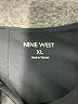 Nine West Solid Black Cocktail Dress Size XL - photo 7